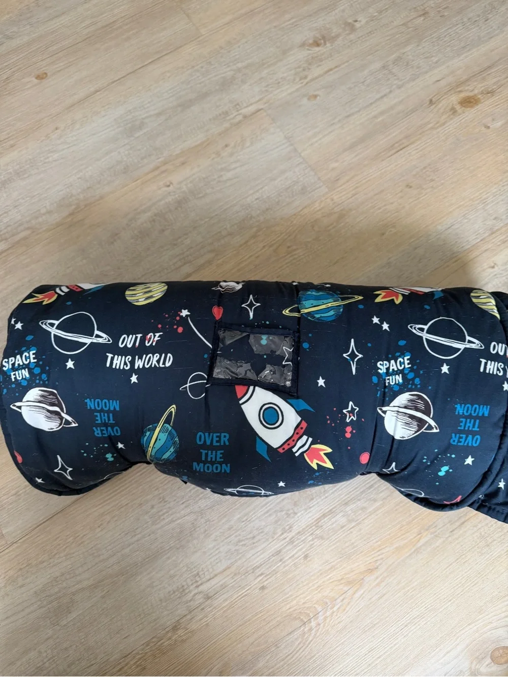 Kids' Space Rocket Nap Mat - Navy Blue